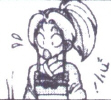 Botan looking really flustered