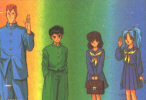 Kuwabara, Yusuke, Keiko and Botan